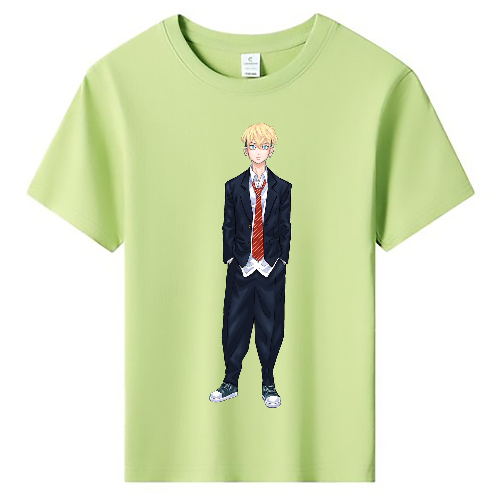 （画像用） 東京リベンジャーズ Tokyo Revengers 綿100％キッズTシャツ（フロントプリント）